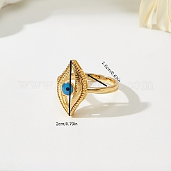 Fingerringe aus Messing und Kunststoff für Damen&nbsp;TY5926