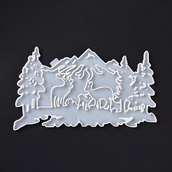 Baum- und Bergdekorations-Silikonformen&nbsp;DIY-K051-10