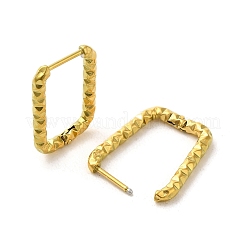 Boucles d'oreilles en acier inoxydable 304&nbsp;STAS-O006-02B-G