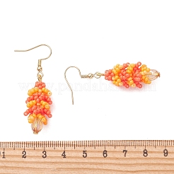 Boucles d'oreilles pendantes en acier inoxydable 304&nbsp;EJEW-MZ00738