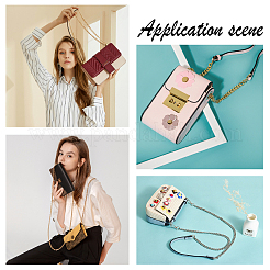6 pièces 3 styles sangle de sac à chaîne en fer&nbsp;FIND-WR0001-21G