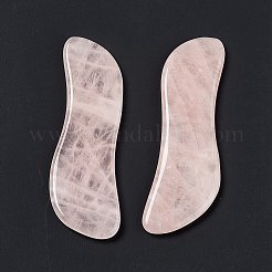 Natürliche Rosenquarz Gua Sha Boards&nbsp;G-C001-01