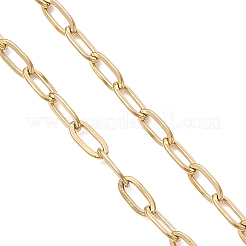2.5 mm 304 Edelstahl Büroklammer Kette Schieber Halskette machen&nbsp;AJEW-JB01407