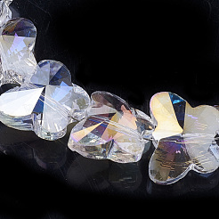 Perles en verre electroplate&nbsp;EGLA-Q091-10mm-B19
