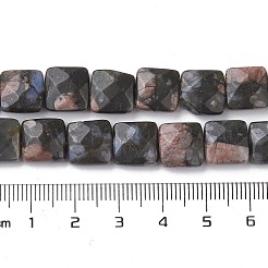 Natürliche Glaukophanperlenstränge&nbsp;G-K359-B20-01
