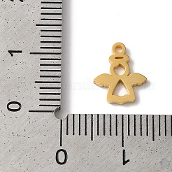 Ciondoli in acciaio inossidabile 304 con placcatura sotto vuoto pvd&nbsp;LS-STAS-L081-025G