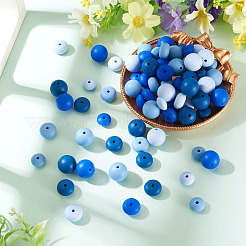 120 perline focali in silicone di 12 stili&nbsp;SIL-CW0001-01C