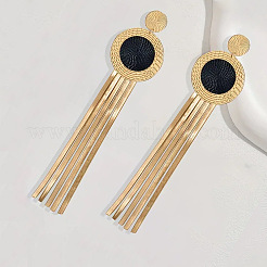 Pendientes de borlas redondas y planas de hierro&nbsp;FS-WG4A301-01