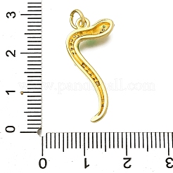 Ottone micro spianare pendenti zirconi&nbsp;KK-I724-A07