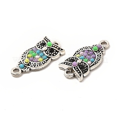 Verbindungsanhänger aus legiertem Jet-Strass&nbsp;FIND-H039-14AS-A