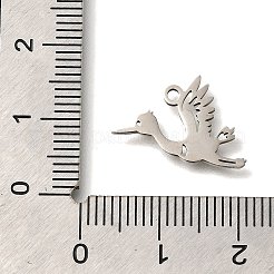 201 Edelstahlanhänger&nbsp;STAS-R136-24P