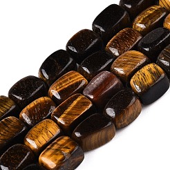 Natürlichen Tigerauge Perlen Stränge&nbsp;G-T138-103
