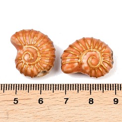 Abalorios de porcelana hechas a mano&nbsp;PORC-B008-02G