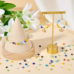 3 Strang handgefertigte Millefiori-Glasperlenstränge&nbsp;LAMP-OC0001-67