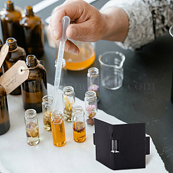 Bottiglie di profumo in vetro a colonna con cartoncino&nbsp;AJEW-TADJ0001-22A