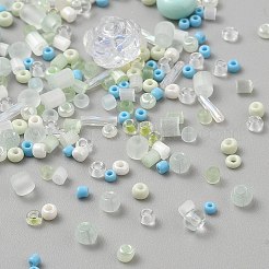 Perles de rocaille en verre&nbsp;SEED-WH0007-06A