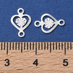 Filigrane Verbindungsanhänger aus Messing&nbsp;KK-F880-02S-01