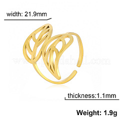 Anneaux de manchette réglables en acier inoxydable 201 à feuille creuse&nbsp;FS-WG4978C-02