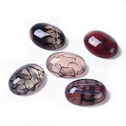 Drago naturale vene cabochon&nbsp;G-F296-07-15x20mm