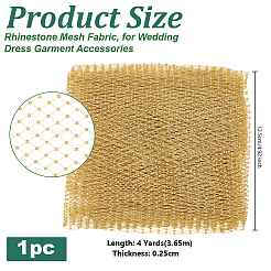 Strass-Netzstoff&nbsp;DIY-OC0015-21A