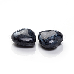 Larvikite naturelle cœur amour paume inquiétude pierre&nbsp;G-I274-46D