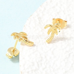 Pendientes de acero inoxidable 304 para mujer&nbsp;SA-CBA7062-25G