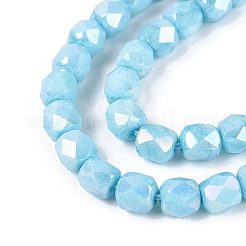 Brins de perles de verre électrolytiques anti-ternissement&nbsp;GLAA-N057-6mm-09