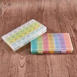 Contenants de perles en plastique&nbsp;CON-SZ0001-27