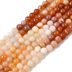 Hebras naturales de perlas de jade de myanmar&nbsp;G-RM250101-C25