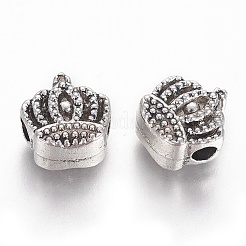 Perline corona in lega stile tibetano &nbsp;TIBEB-5769-AS-NR