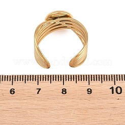 Componentes de anillo de puño abierto de acero inoxidable 304&nbsp;STAS-F366-06B-G