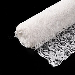 Garnitures en dentelle de polyester&nbsp;SRIB-WH0011-049