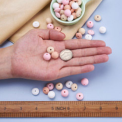 80 pz 8 perline in silicone ecologico per uso alimentare&nbsp;SIL-TA0001-04