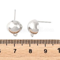 Accessoires de boucles d'oreilles en laiton shegrace&nbsp;XGRQ64407-867P