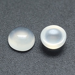 Cabochons agata naturale&nbsp;G-P393-R07-6mm
