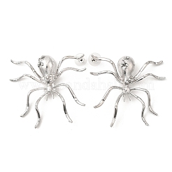 Aretes de rhinestone de aleación&nbsp;EJEW-P321-01P