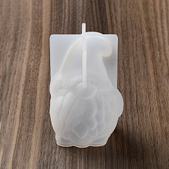 Moldes de silicona para estatua de exhibición de gnomo navideño diy&nbsp;DIY-P075-B01