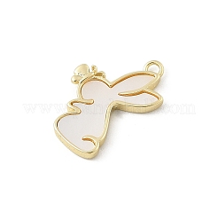 Pendentifs coquille en laiton&nbsp;KK-E791-06G