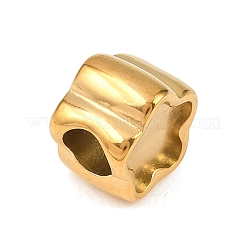 Perline europee in acciaio inossidabile 304&nbsp;STAS-F343-01C-G