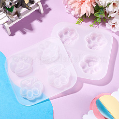 DIY-Fondant-Silikonformen mit Katzenpfotenabdrücken&nbsp;DIY-TAC0015-32B