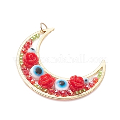 Pendants de résine de laiton&nbsp;PALLOY-MZ01073-03