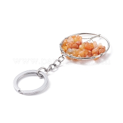 Porte-clés en pierre naturelle&nbsp;KEYC-JKC00326