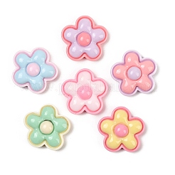 Undurchsichtige Harz-Email-Cabochons&nbsp;X-CRES-D308-12
