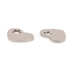 Breloques en acier inoxydable 304&nbsp;STAS-WH0014-66P