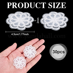 Accessoires d'ornement en organza&nbsp;FIND-FG0005-35A