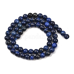 Lapis naturali tinti lazuli perle tonde fili&nbsp;G-M169-6mm-05
