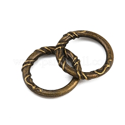 Tibetischer Stil Legierung Verknüpfung Ringe&nbsp;TIBE-B003-06AB