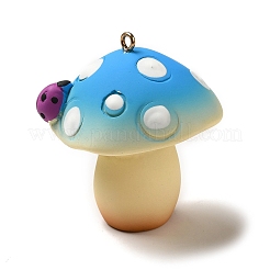 Pendenti grandi in resina di funghi&nbsp;CRES-B013-A03