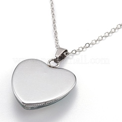 Pendentifs en inox&nbsp;NJEW-B078-01
