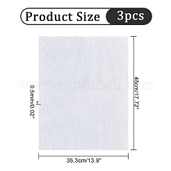 14ct Kreuzstich-Leinen-Baumwoll-Stickstoff&nbsp;DIY-WH0410-06A